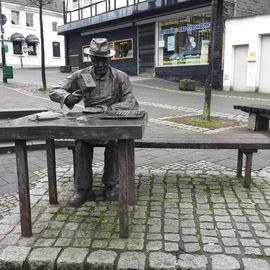 Skulptur Schwammklöpper in Bad Fredeburg Stadt Schmallenberg