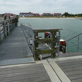 Seebrücke Schönberger Strand in Schönberg in Holstein