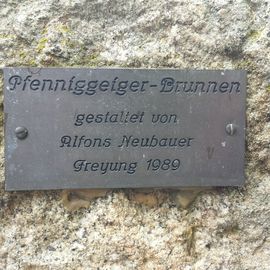 Pfenniggeiger-Brunnen in Freyung