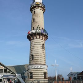 Leuchtturm Warnemünde in Rostock Seebad Warnemünde