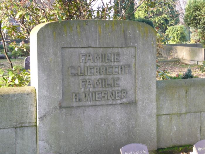 Grabstätte der Familie Liebrecht