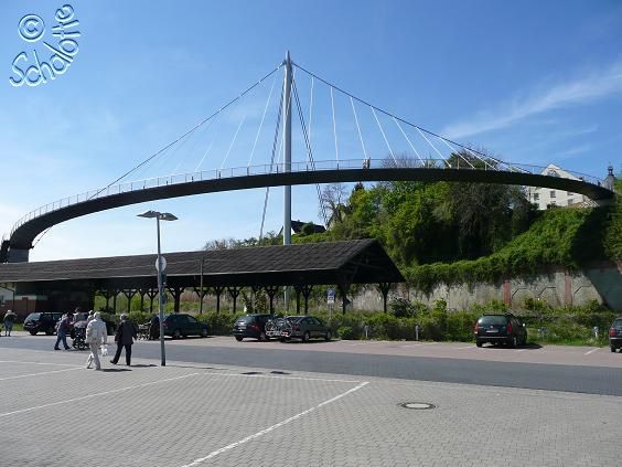 Hängebrücke, Fußgängerbrücke