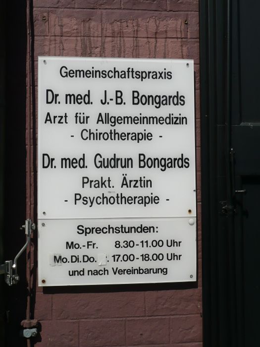 Nutzerbilder Bongards Jens Dr. Allgemeinmedizin u. Gudrun Dr. Psychotherapie
