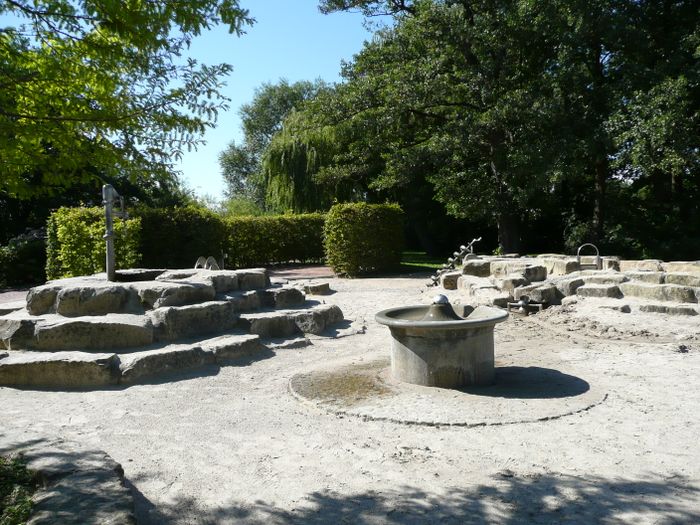 Wasserspielplatz am Schmachter See