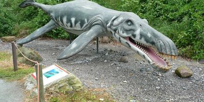 Dinosaurierland Rügen in Spycker Gemeinde Glowe