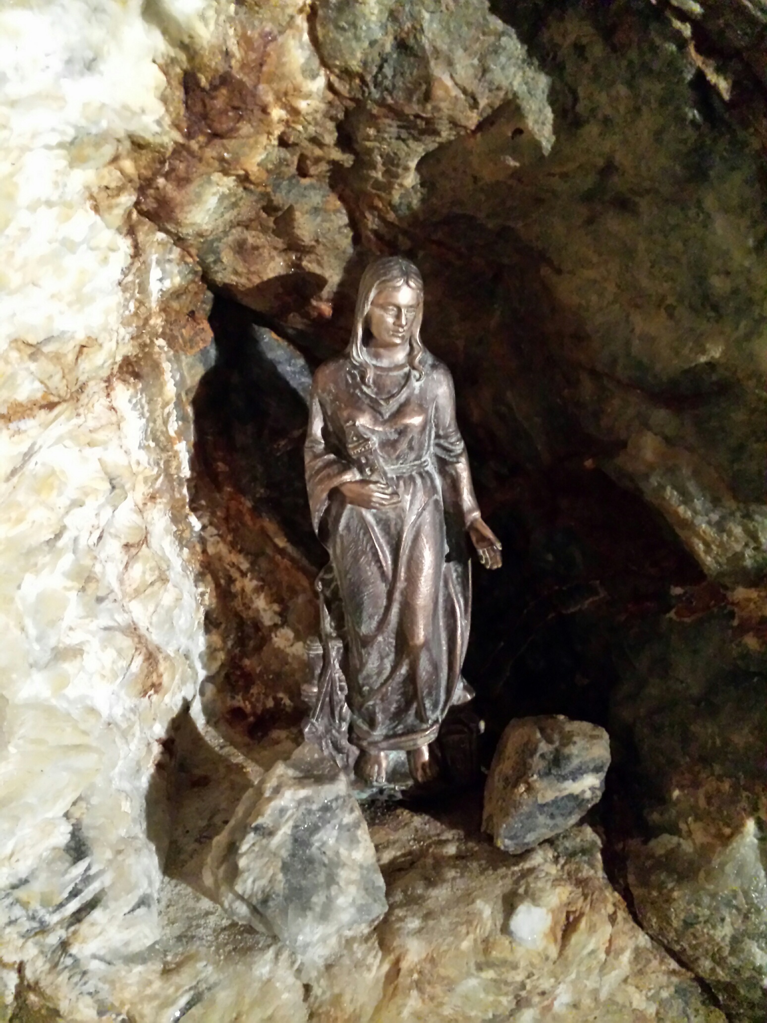 April 2016 .... die Schutzpatronin der Bergleute ... die heilige Barbara