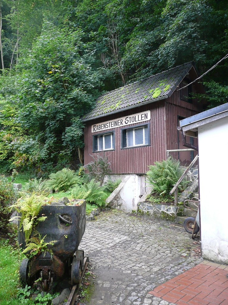 Bild 21 Steinkohlen-Besucherbergwerk. Rabensteiner Stollen in Ilfeld