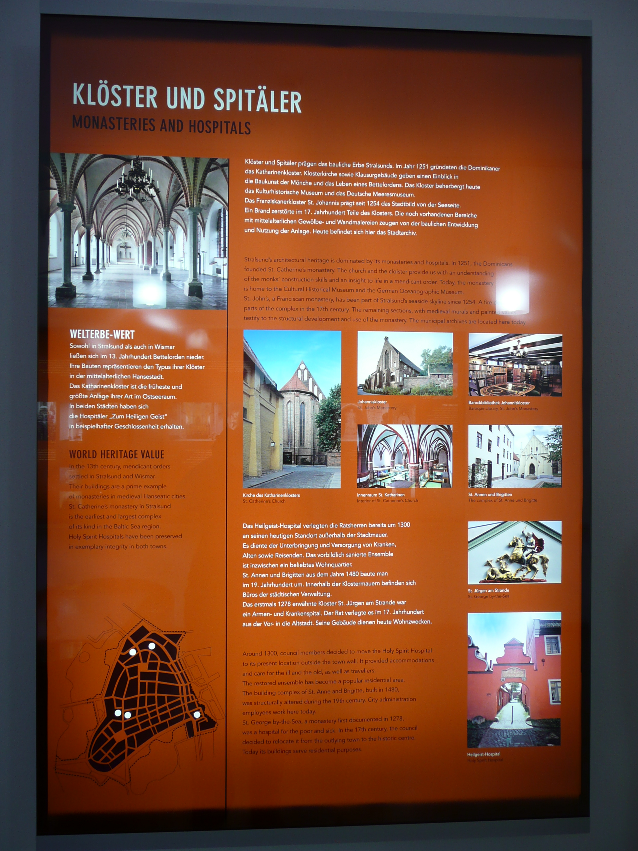 Bild 5 Welterbe Ausstellung Unesco in Stralsund