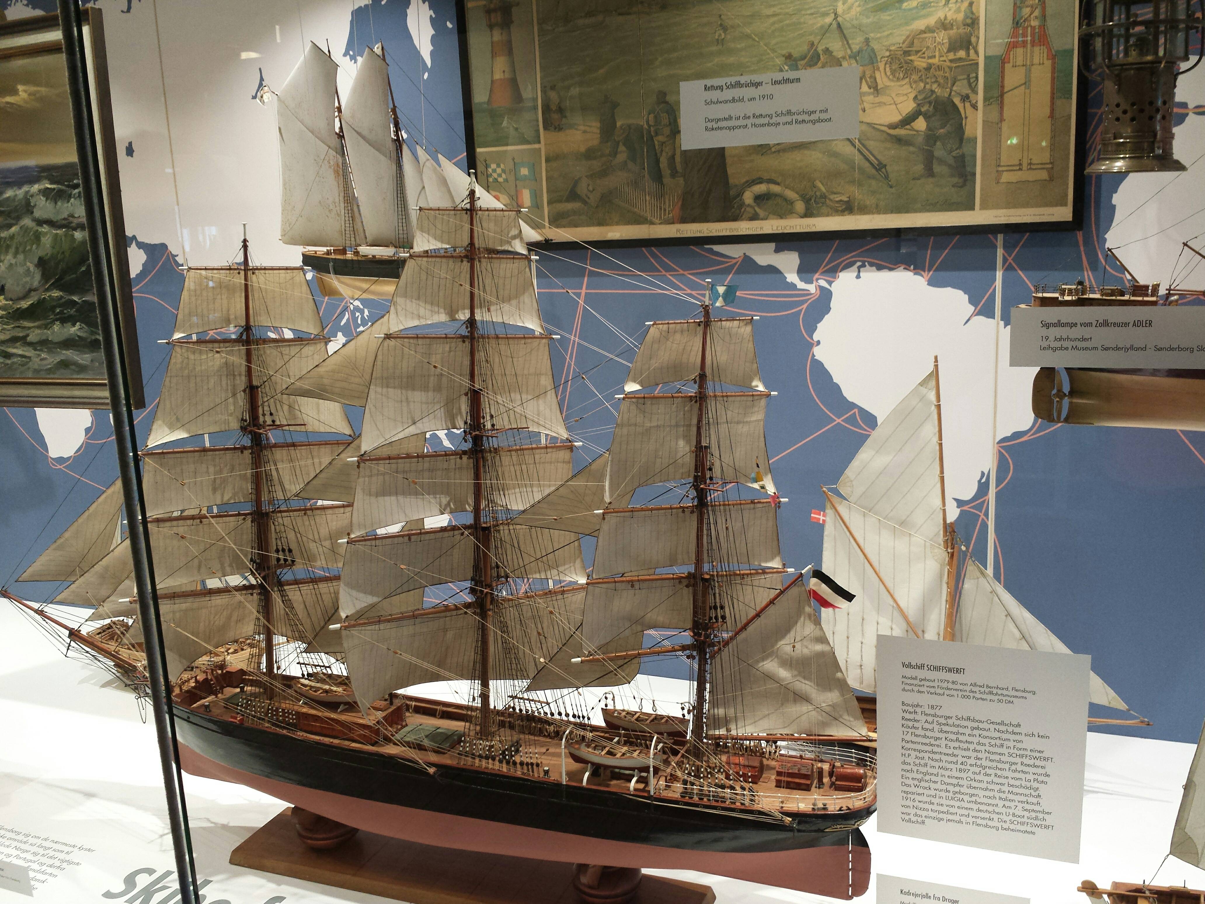 Bild 41 Museumscafé Muse maritim im Schifffahrtsmuseum in Flensburg