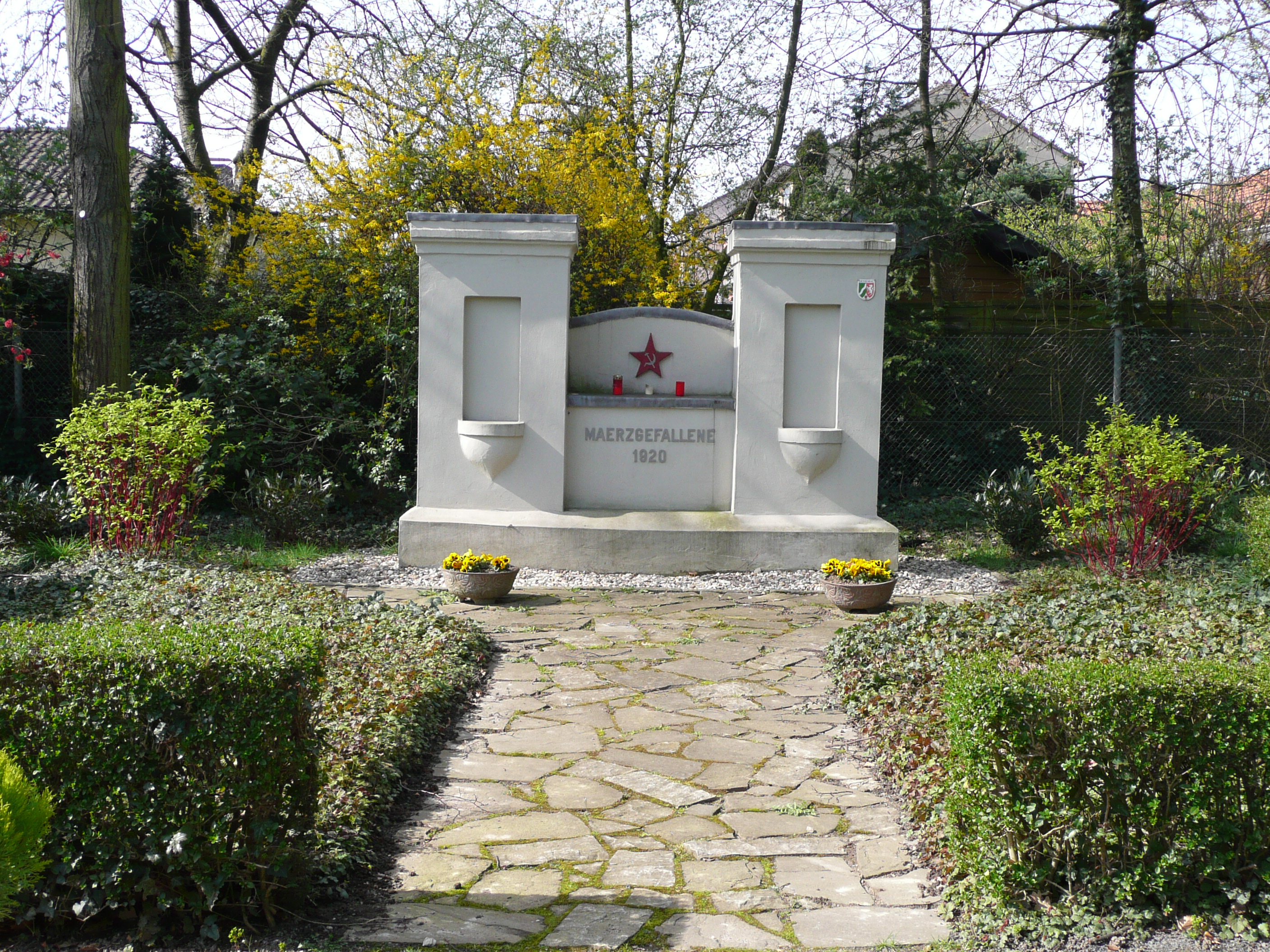 Denkmal für die Märzgefallenen 1920