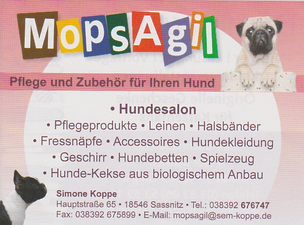 Bild 1 MopsAgil Inh. Simone Koppe in Sassnitz