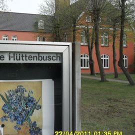 Kirchen Gemeinde Hüttenbusch aus den Blick Winkel.