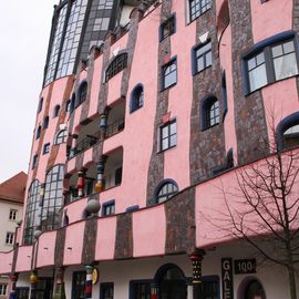 Grüne Zitadelle - Hundertwasserhaus in Magdeburg