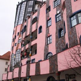 Grüne Zitadelle - Hundertwasserhaus in Magdeburg