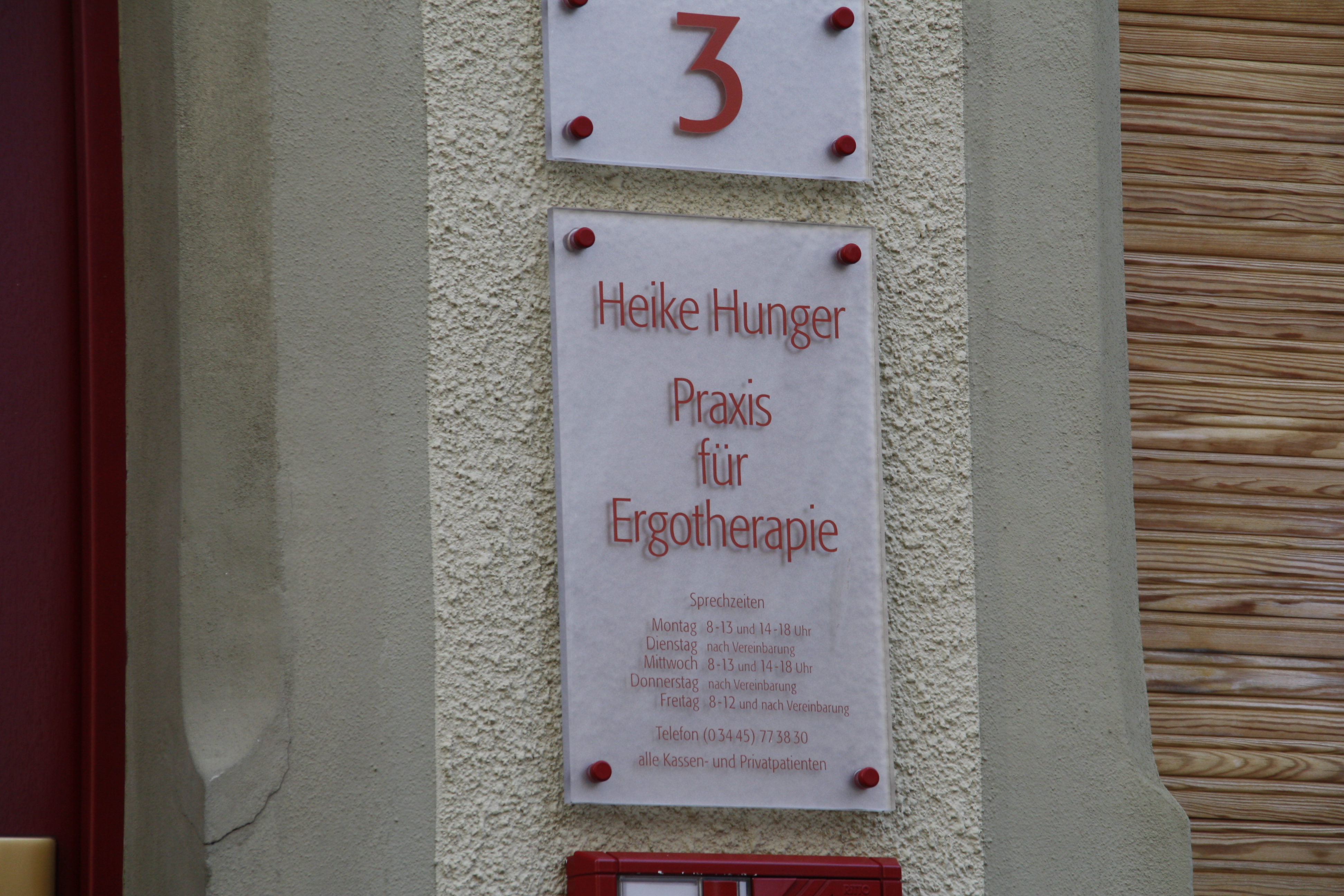 Bild 1 Hunger Heike Praxis für Ergotherapie in Naumburg