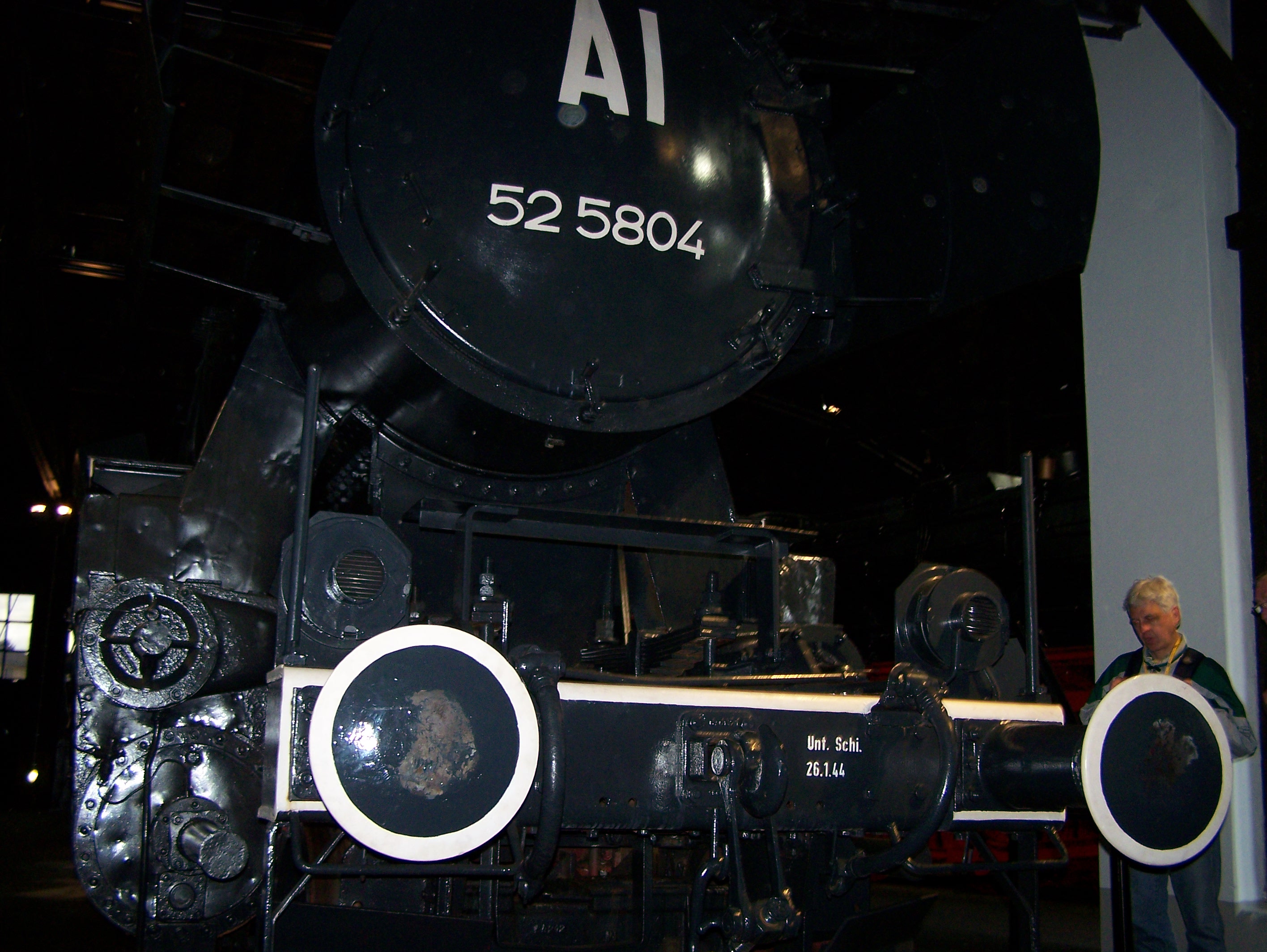 Dampflock der Baureihe 52