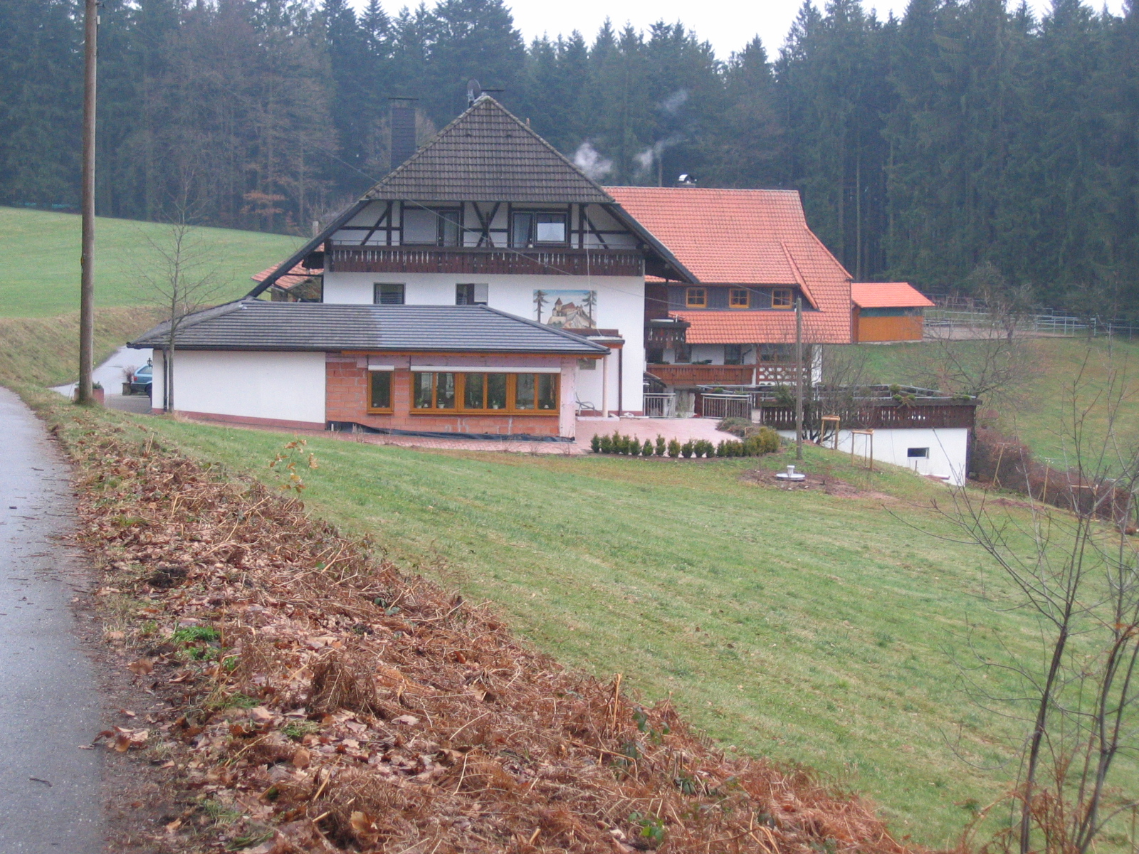 Bild 1 Schlosshof in Elzach