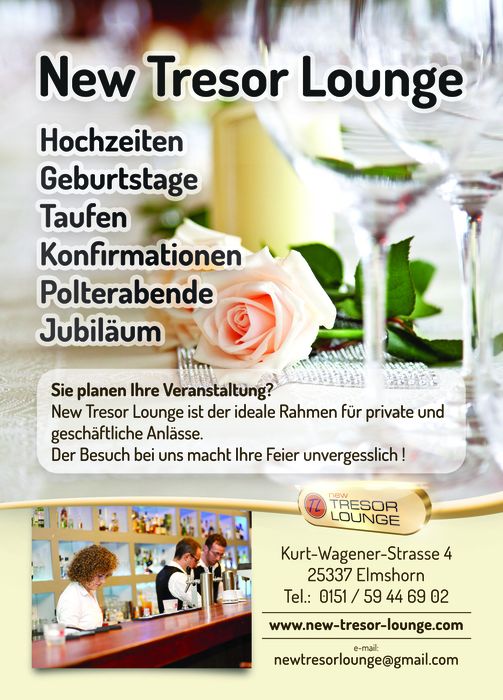 New Tresor Lounge Elmshorn Cocktailbar