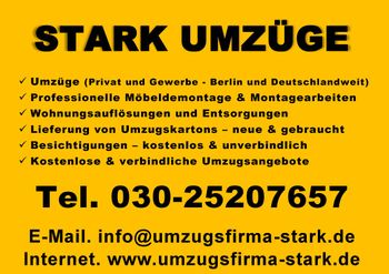 Logo von Stark Umzüge Berlin in Berlin