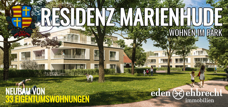 Residenz Marienhude - Wohnen im Park // Neubau von 33 Eigentumswohnungen im Park der Villa Bornemann in Hude