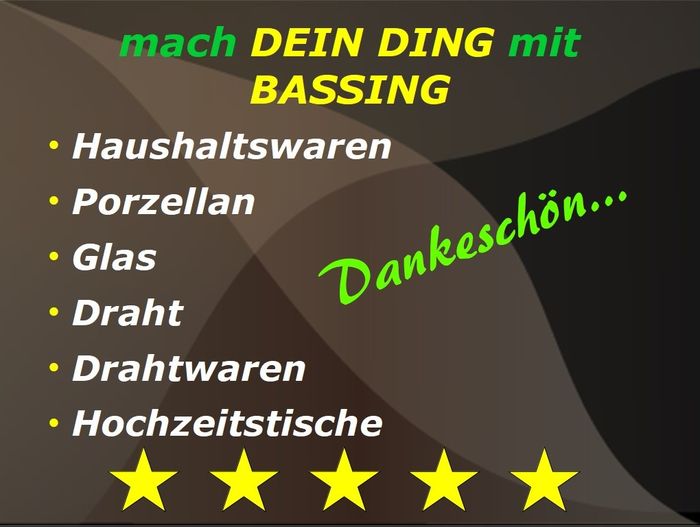 Bassing Karl Haushaltswarenfachgeschäft