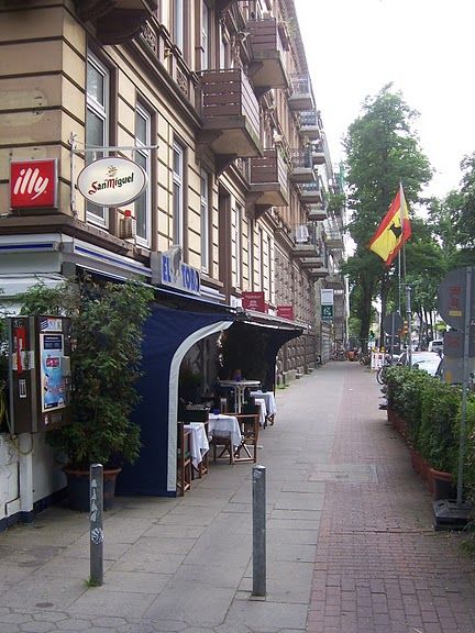 Das spanische Restaurant am Kleinen Schäfercamp El Toro.