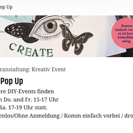 Kreativ Events im Kulturkaufhaus Dussmann, firedrichstraße