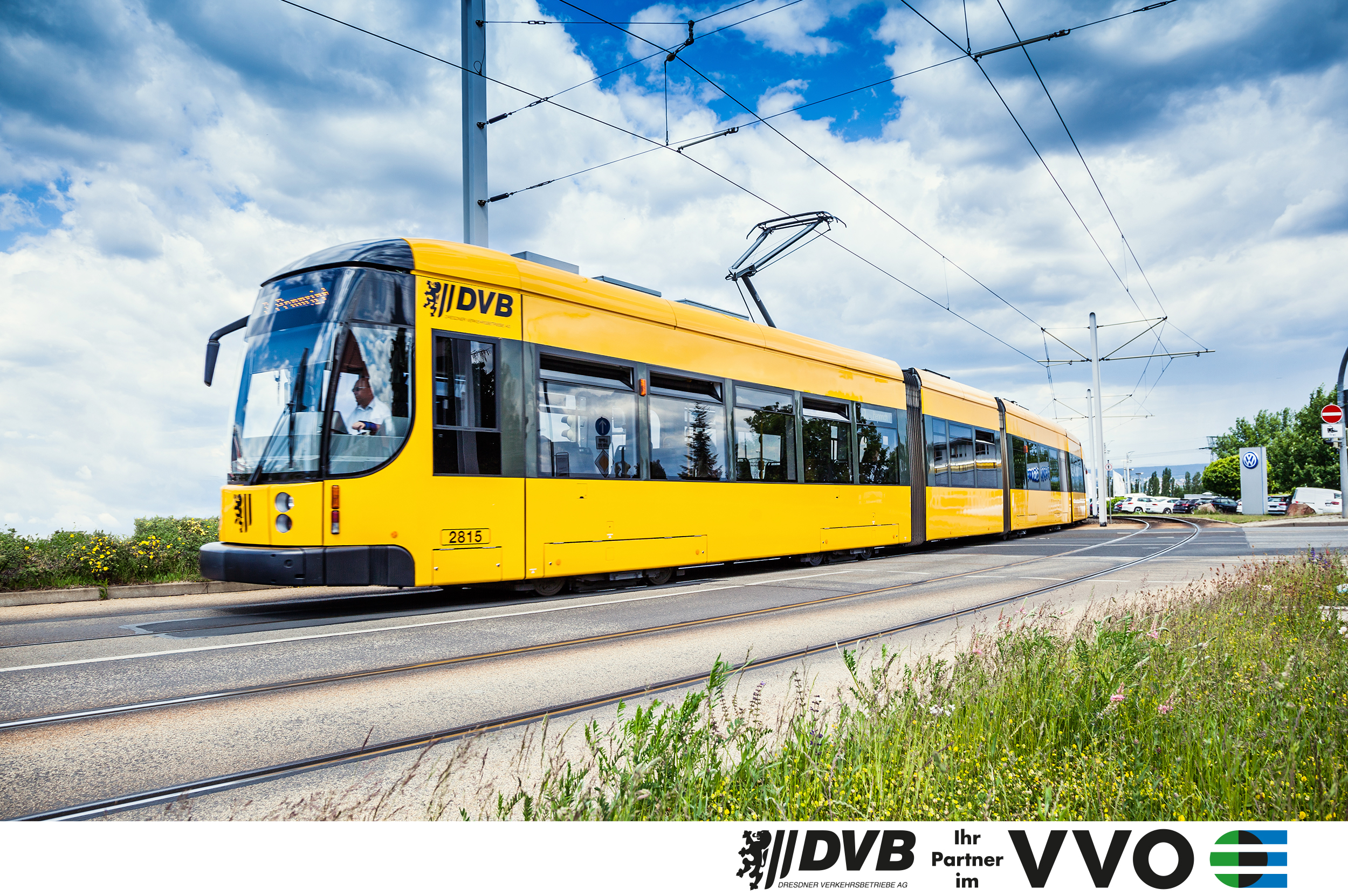 Straßenbahn der DVB - Partner im Verkehrsverbund Oberelbe