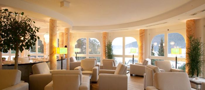 Der Essensaal des Schwarzwald Hotels Sonnenhalde