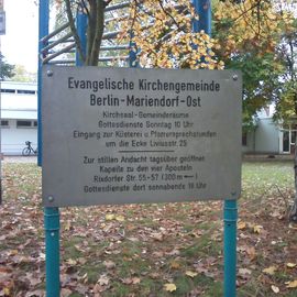 Ev. Kirchengemeinde Mariendorf-Ost Gemeindebüro in Berlin