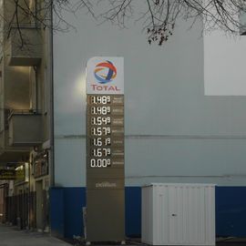 TotalEnergies Tankstelle in Berlin