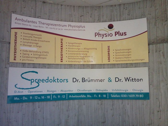 Spich Peter Dr. , Witton Barbara Dr.med. Orthopädische Praxis