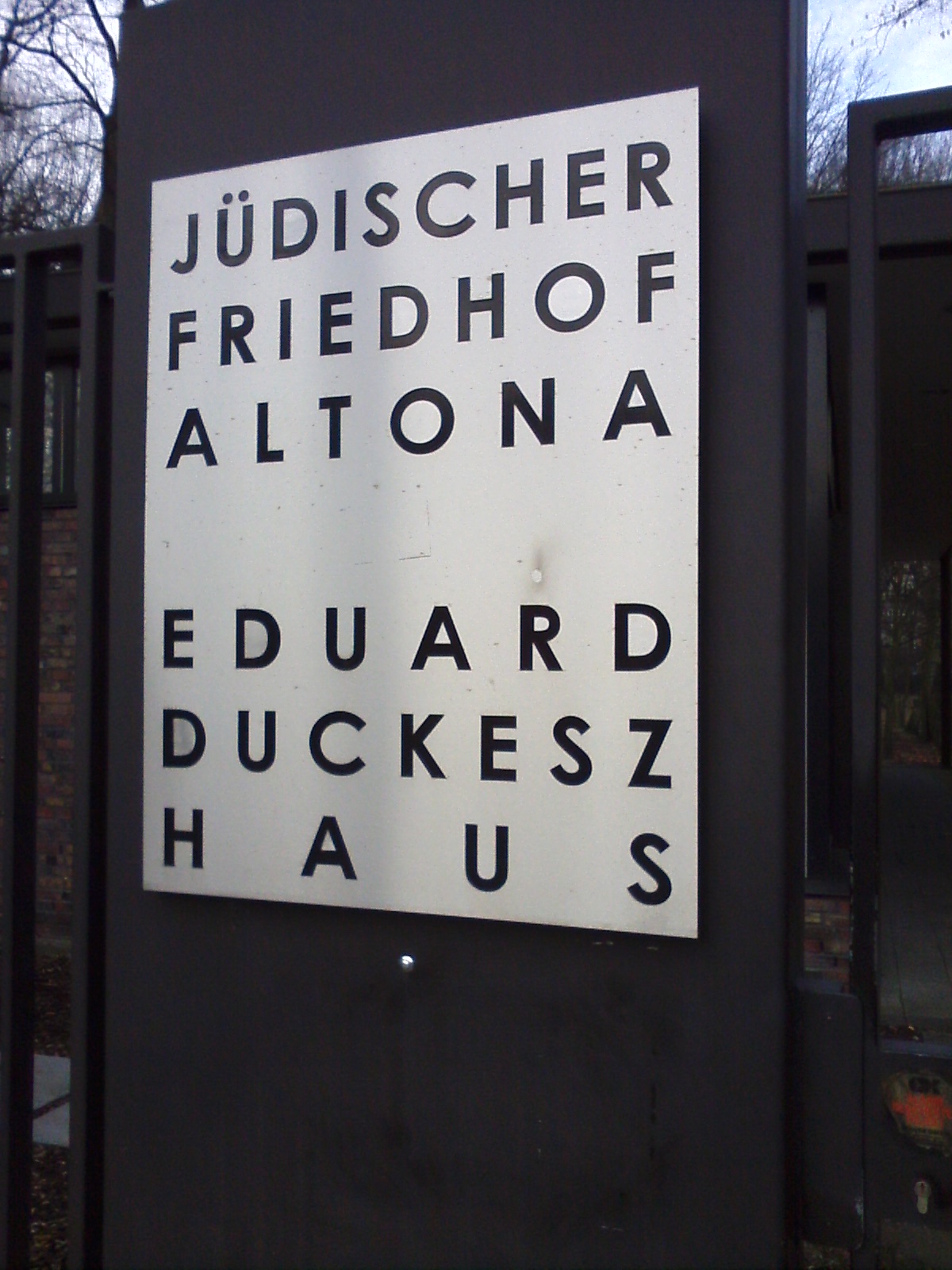 Bild 1 Jüdischer Friedhof Altona in Hamburg