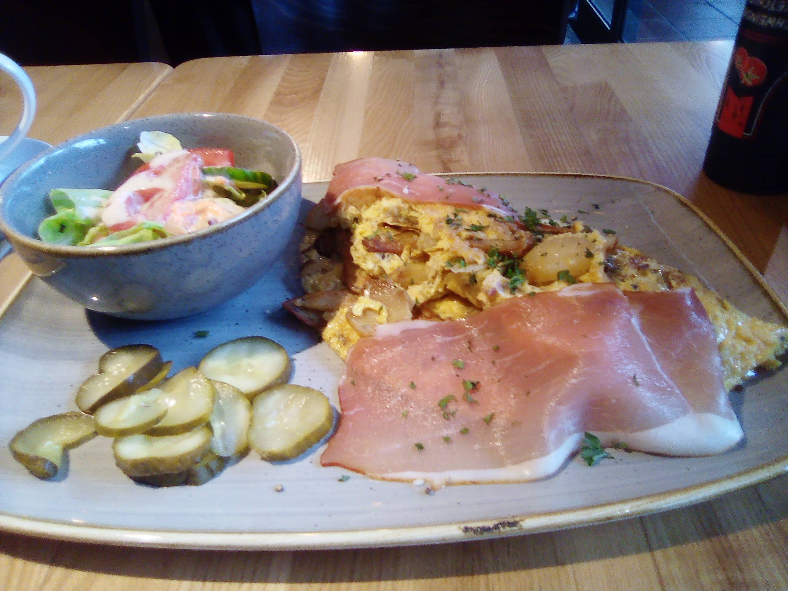 Bauernfrühstück zum Abendessen