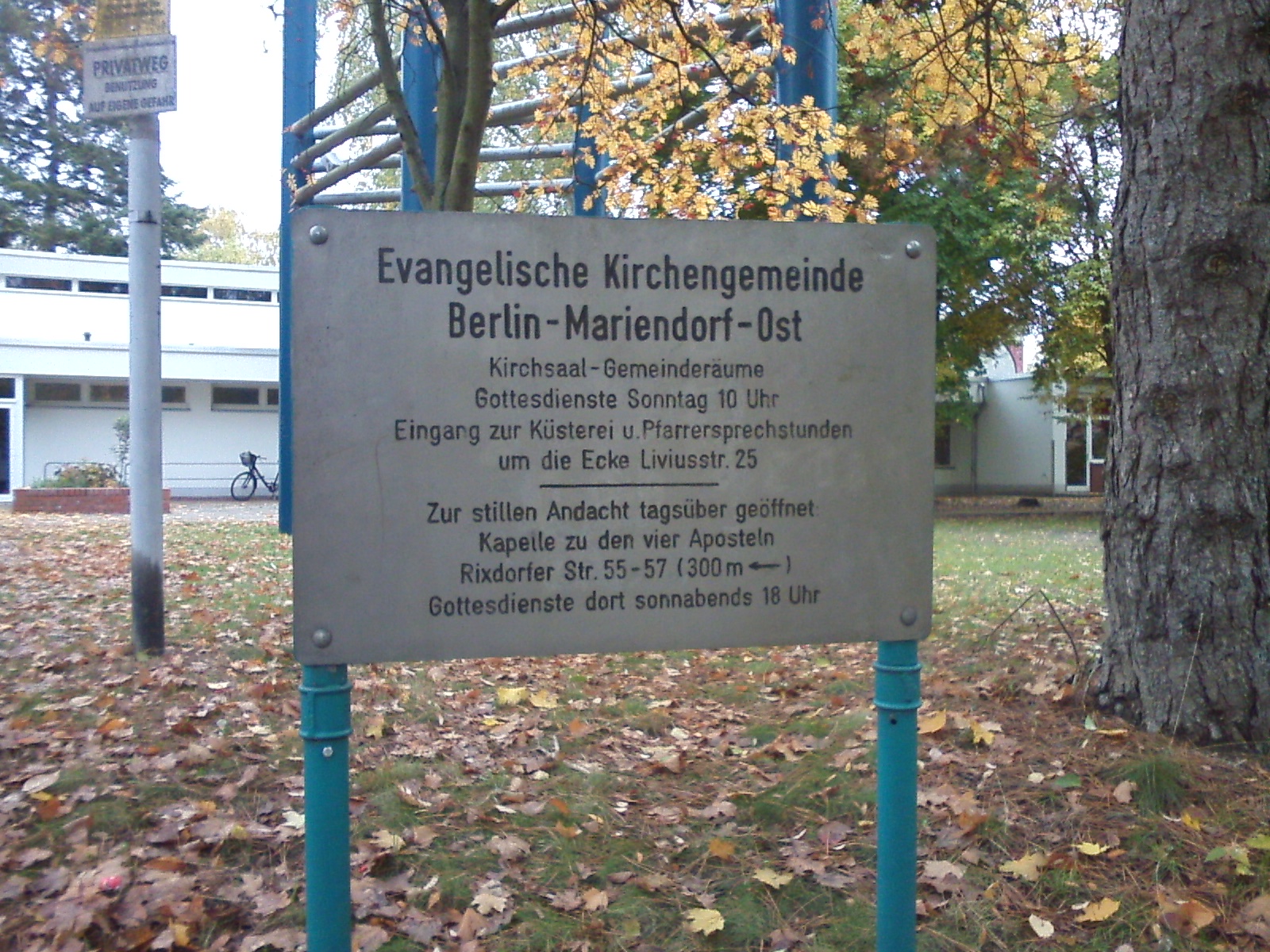 Bild 2 Ev. Kirchengemeinde Mariendorf-Ost in Berlin