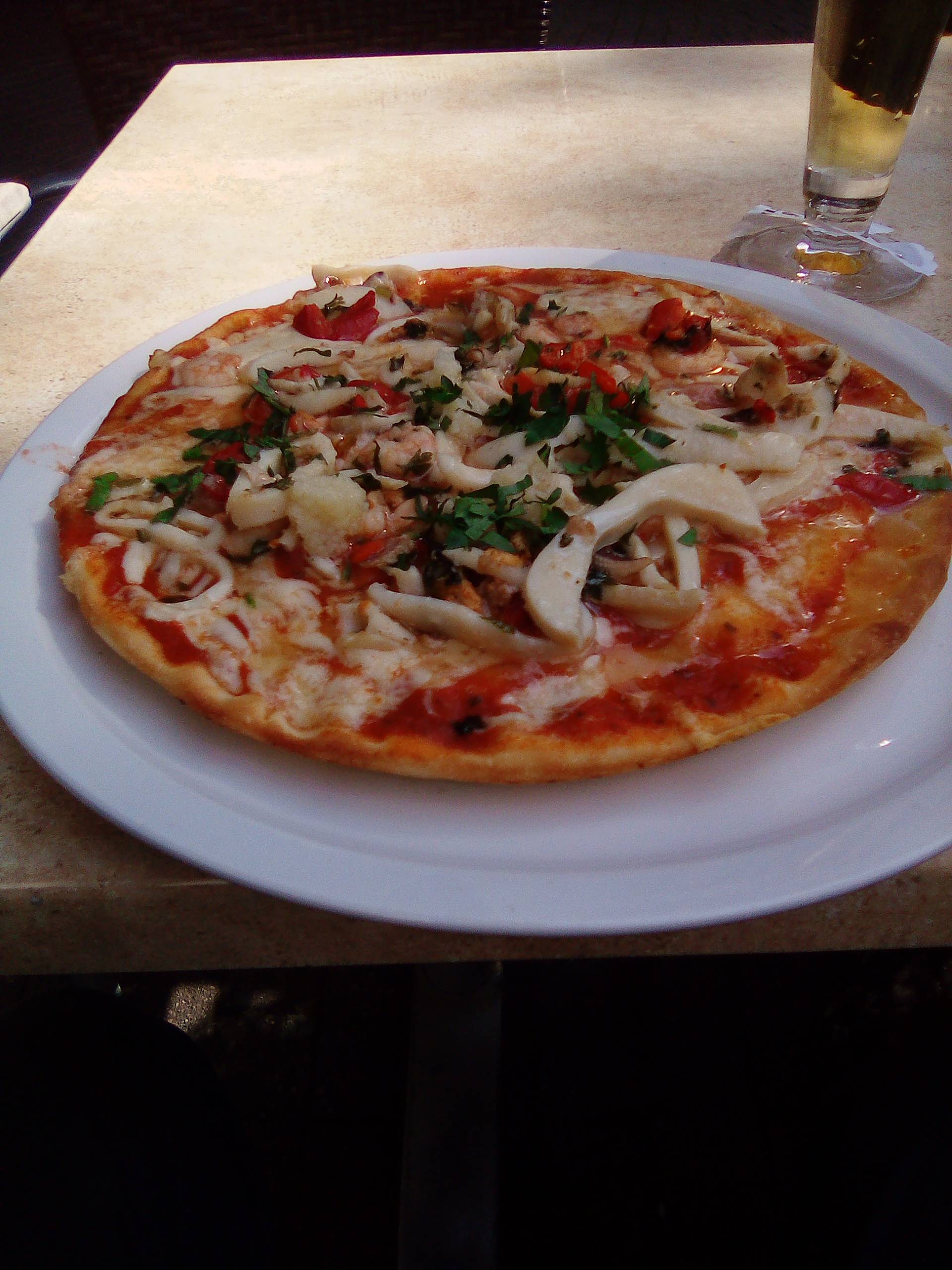 Pizza Frutti di Mare €3.85