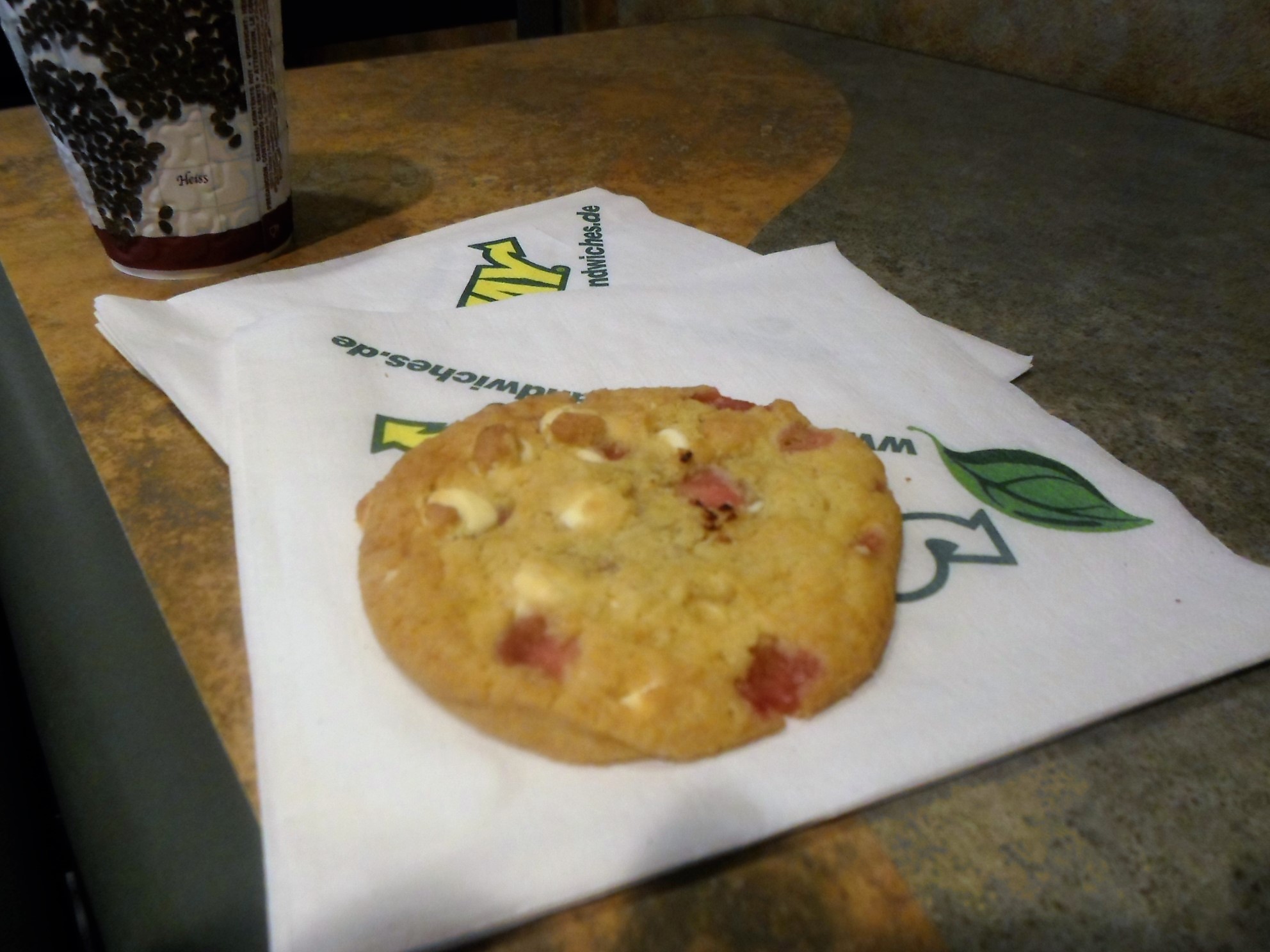 Raspberry Cheesecake Cookie, kostenlos abgegriffen