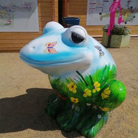 Frosch auf der LAGA, schade, dass der nicht das Maskottchen ist... 