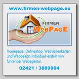 Firmen-Webpage in Düren