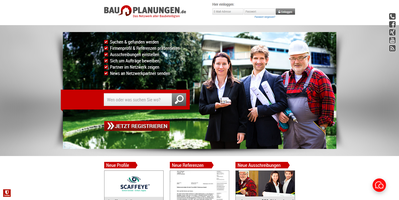 Bild zu bauplanungen.de ein Service der planbuild webmarketing GmbH