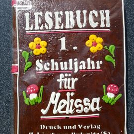 Lebkuchen-Lesebuch zum Schuleingang