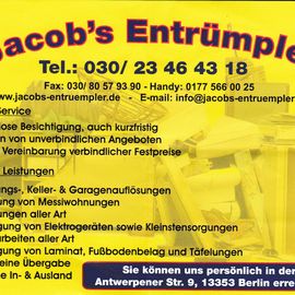 Jacob's Entrümpler in Berlin