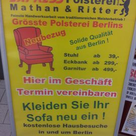 Express Polsterei GmbH Mathan & Ritter in Berlin