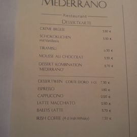 Restaurant Mederrano in Köln