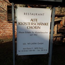 Alte Klosterschänke Chorin in Chorin