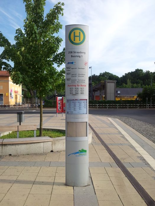 ZOB Strausberg (Zentraler Omnibusbahnhof, Bus-Bahnhof)