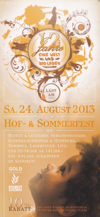 Hof- und Sommerfest 2013