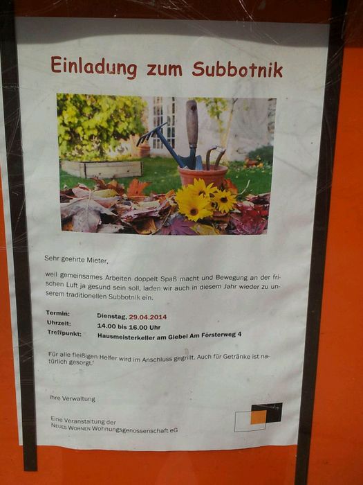 Nutzerbilder Neues Wohnen Wohnungsgenosenschaft eG