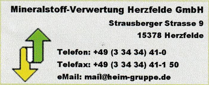 Mineralstoff-Verwertung Herzfelde GmbH