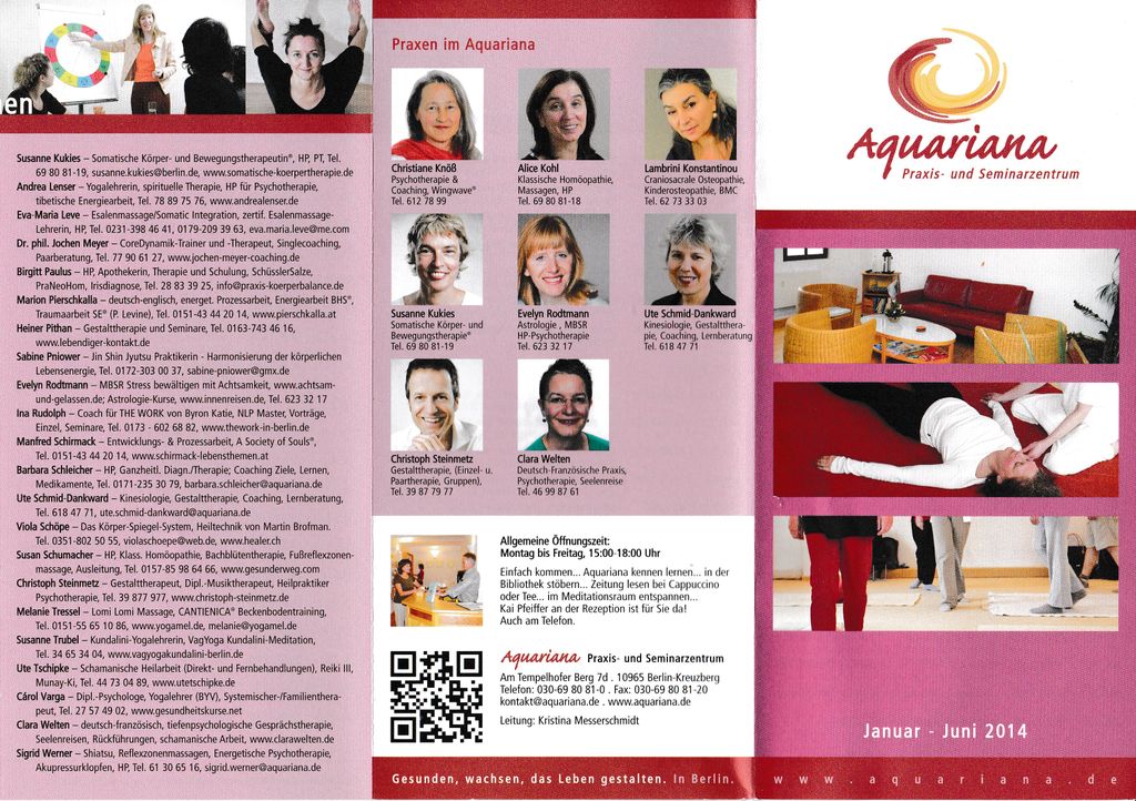 Nutzerfoto 8 Aquariana Praxis- und Seminarzentrum Kristina Messerschmidt Heilpraktiker